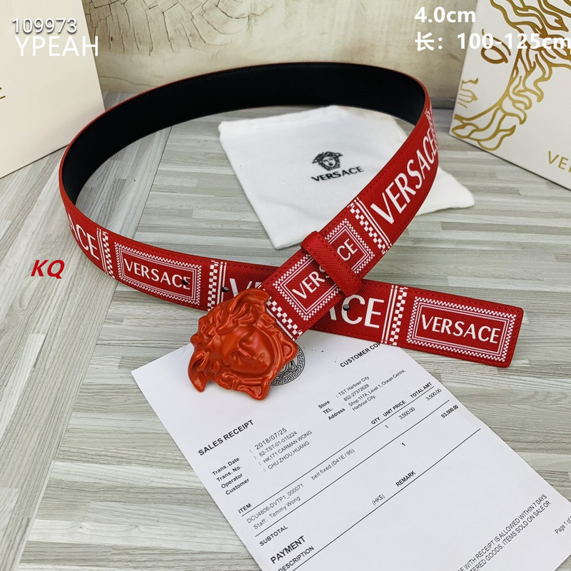 Versace Belt 40mmX100-125cm 8L01